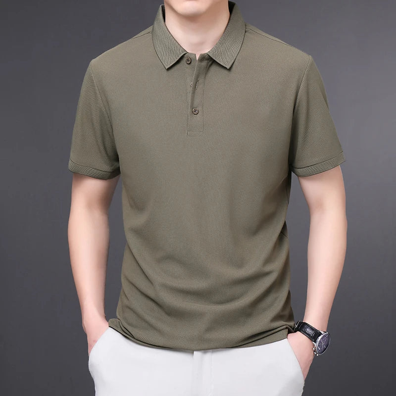 Anti-Wrinkle Golf Polo