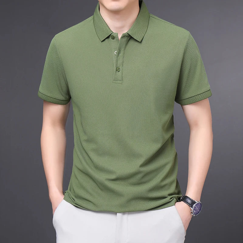 Anti-Wrinkle Golf Polo