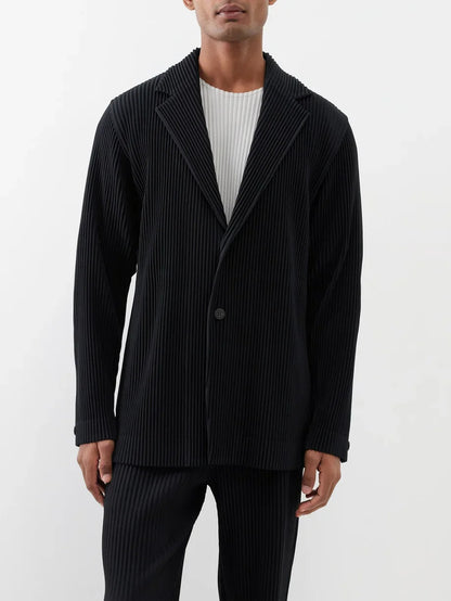 Miyake Pleated Blazer Jacket