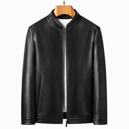 Primoire Genuine Sheep Leather Jacket