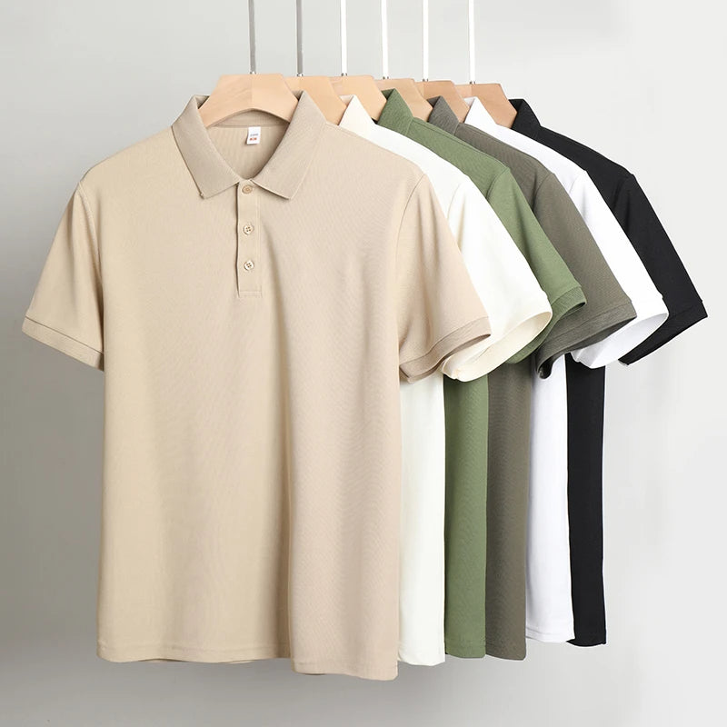 Anti-Wrinkle Golf Polo