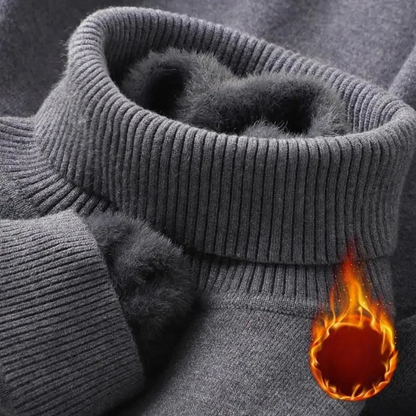 Valante Fleece Lined Turtleneck