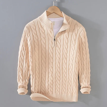 Aurelio Quarter Zip Sweater