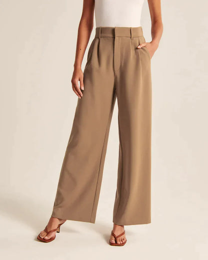 Daisy Wide-Leg Tailored Pants