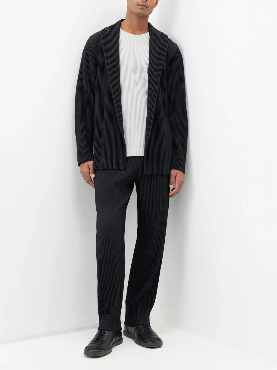 Miyake Pleated Blazer Jacket