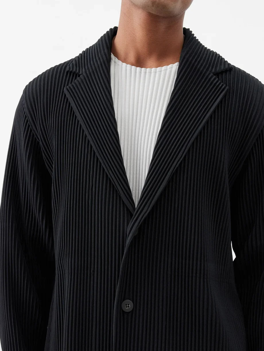 Miyake Pleated Blazer Jacket