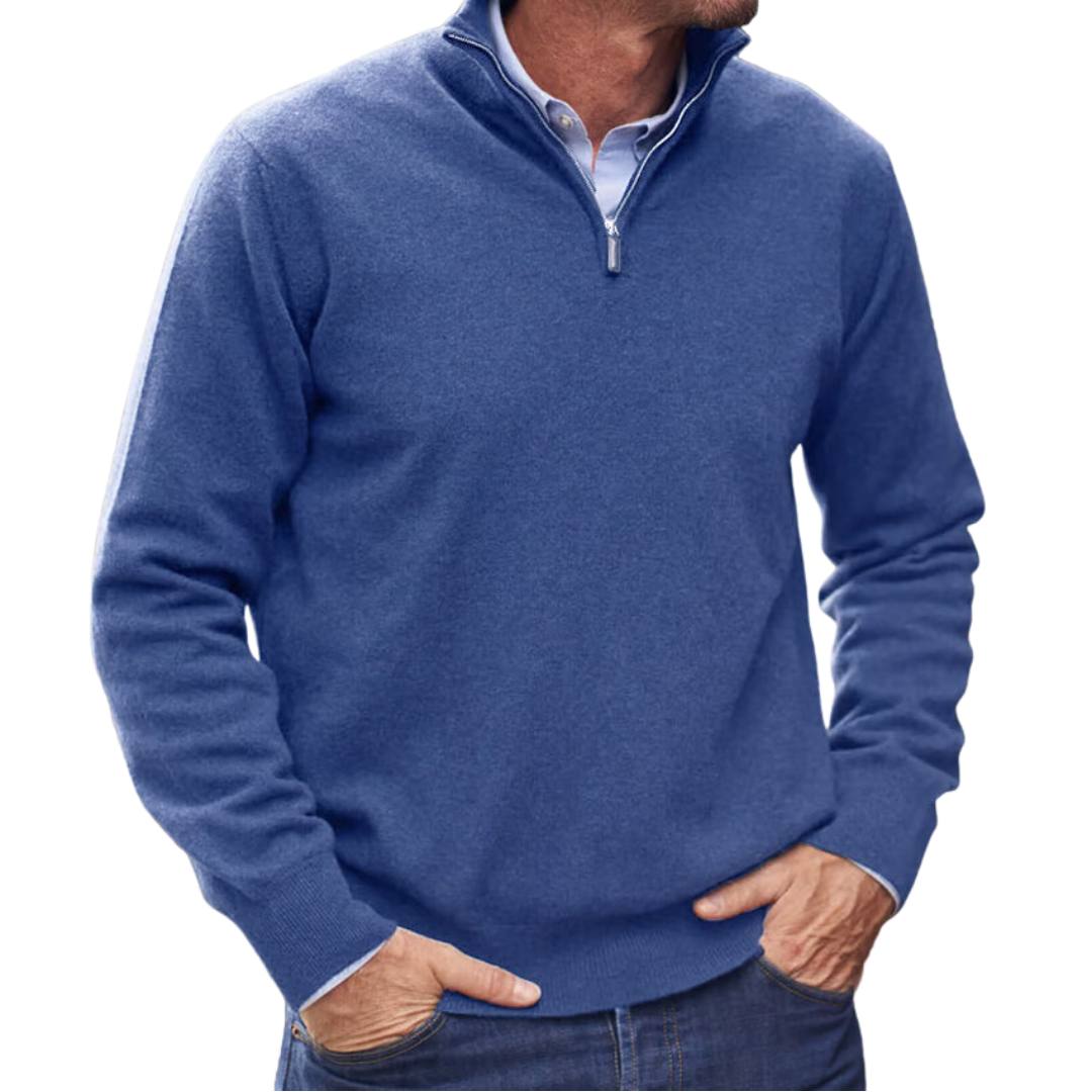 Regalio Quarter Zip Sweater