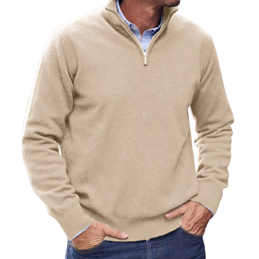 Regalio Quarter Zip Sweater