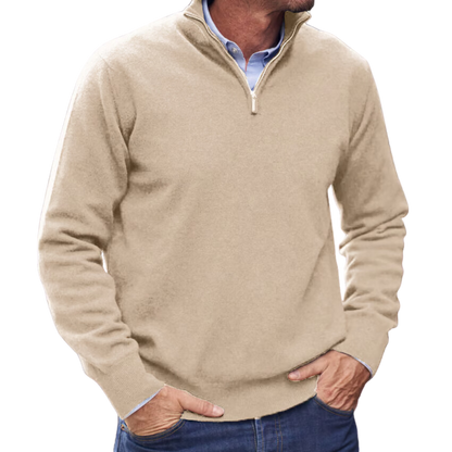 Regalio Quarter Zip Sweater