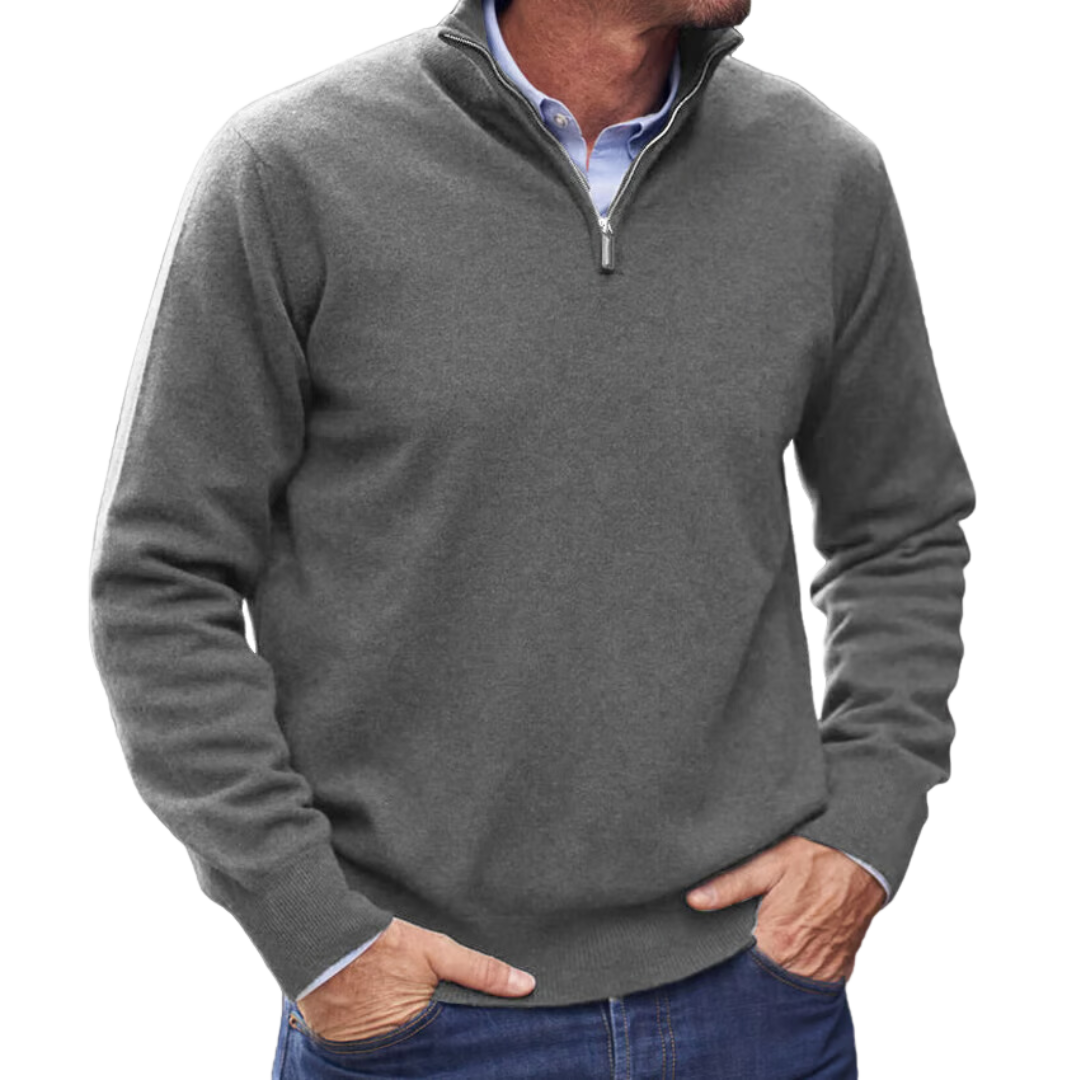 Regalio Quarter Zip Sweater