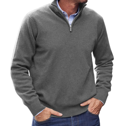 Regalio Quarter Zip Sweater