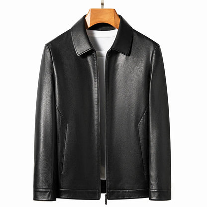 Primoire Genuine Sheep Leather Jacket