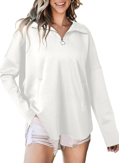 Viral Women's Half Zip Hoodie