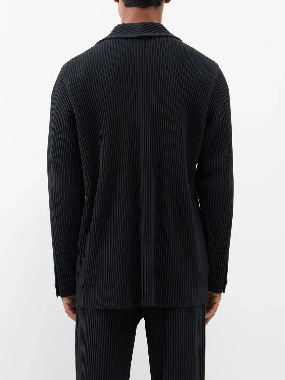 Miyake Pleated Blazer Jacket