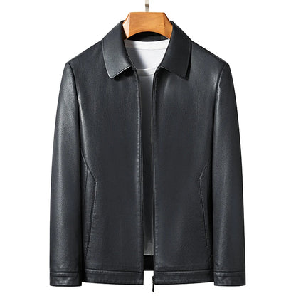 Primoire Genuine Sheep Leather Jacket