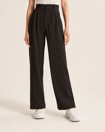 Daisy Wide-Leg Tailored Pants