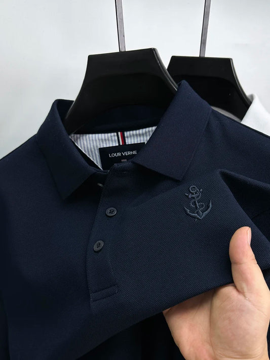 Lorenzo Long-Sleeve Polo