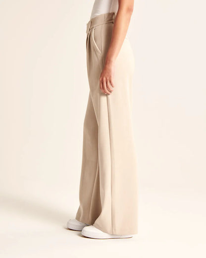 Daisy Wide-Leg Tailored Pants