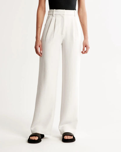 Daisy Wide-Leg Tailored Pants