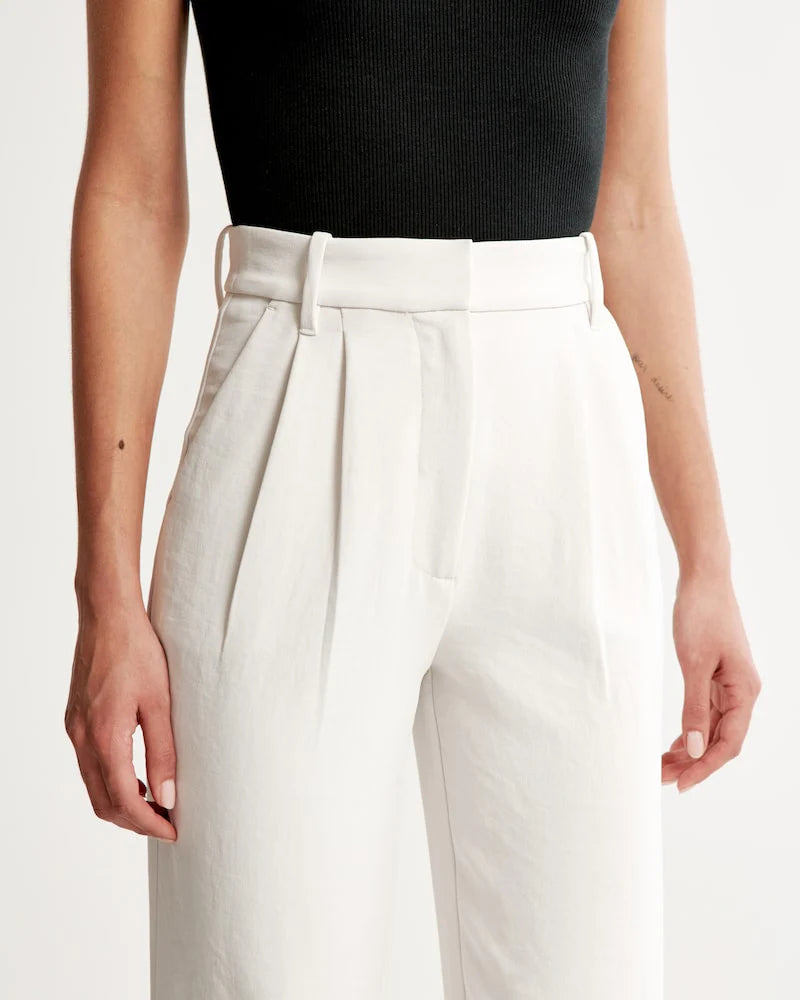 Daisy Wide-Leg Tailored Pants