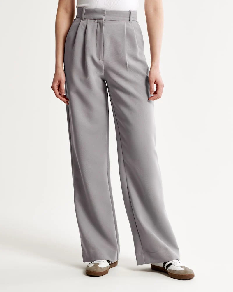 Daisy Wide-Leg Tailored Pants