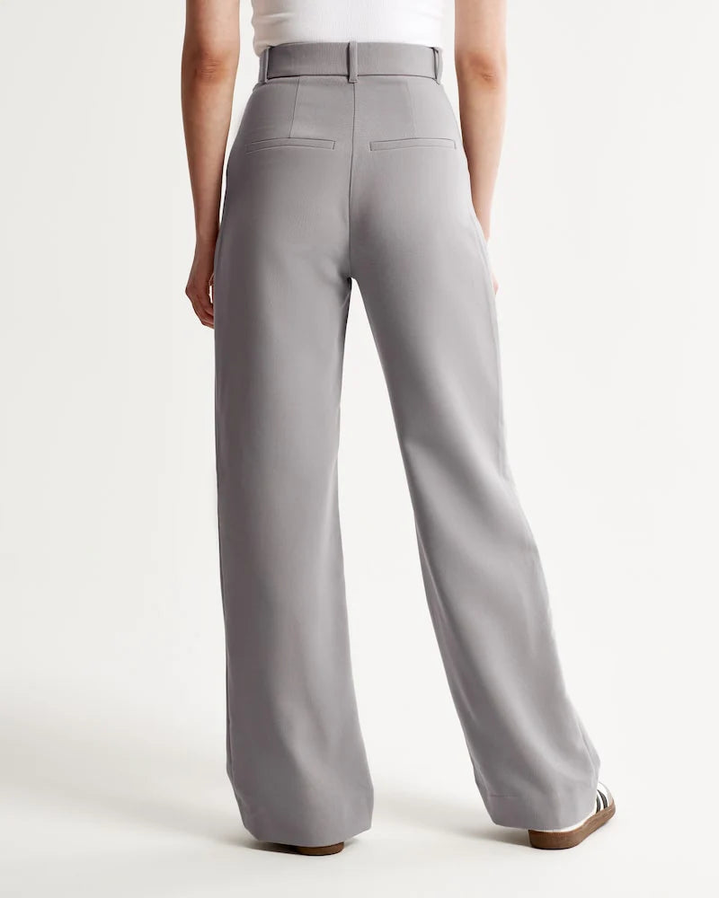 Daisy Wide-Leg Tailored Pants