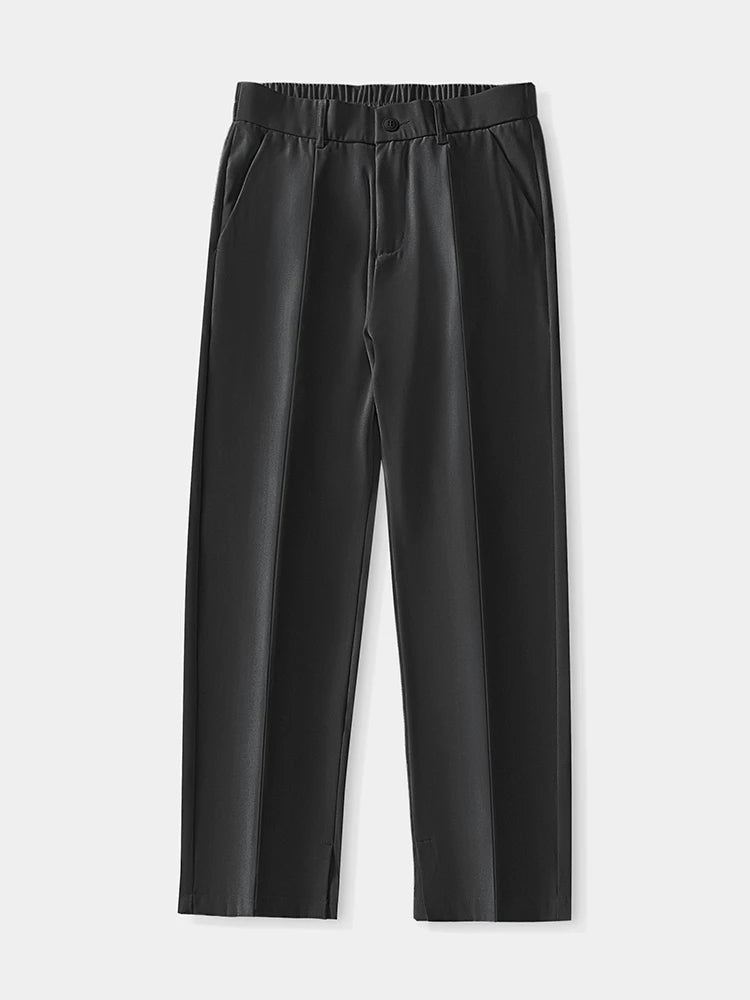 Quinton Pleated Relaxed Fit Trousers