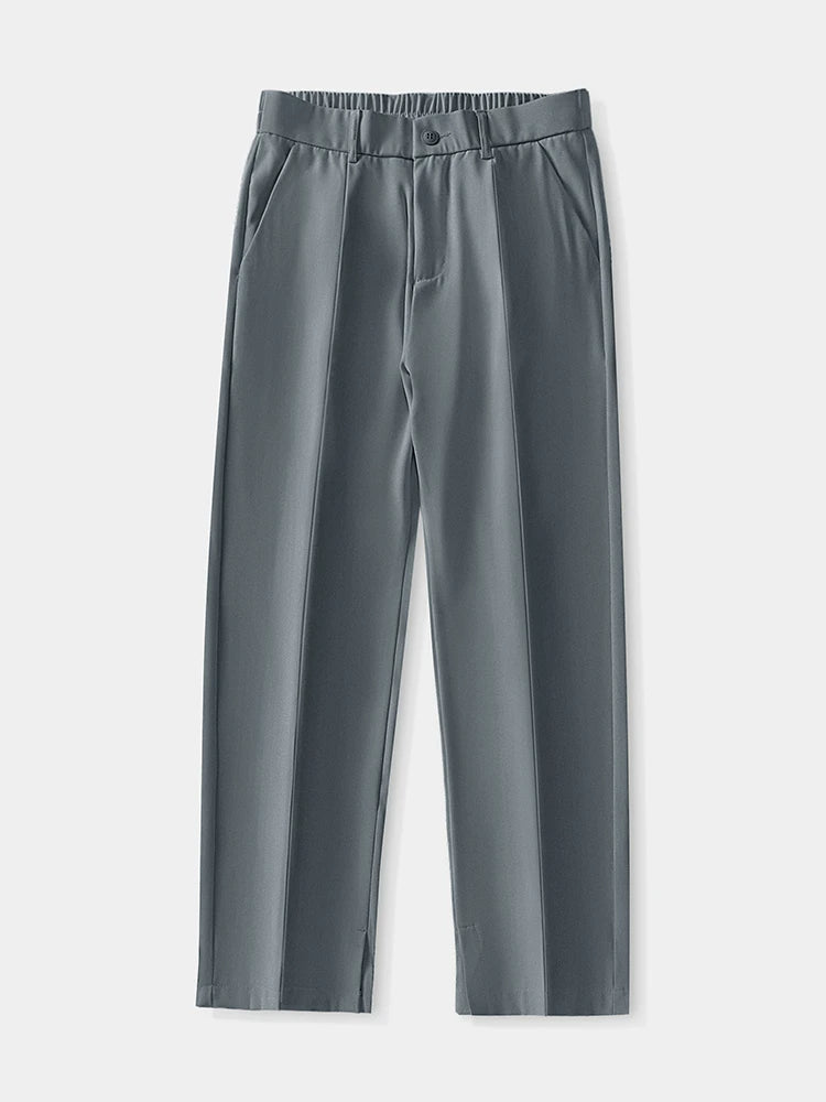 Quinton Pleated Relaxed Fit Trousers