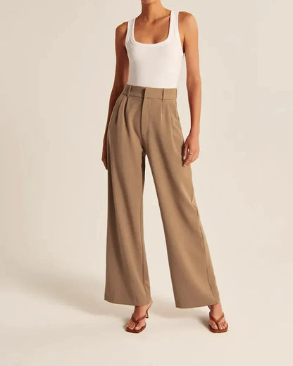 Daisy Wide-Leg Tailored Pants