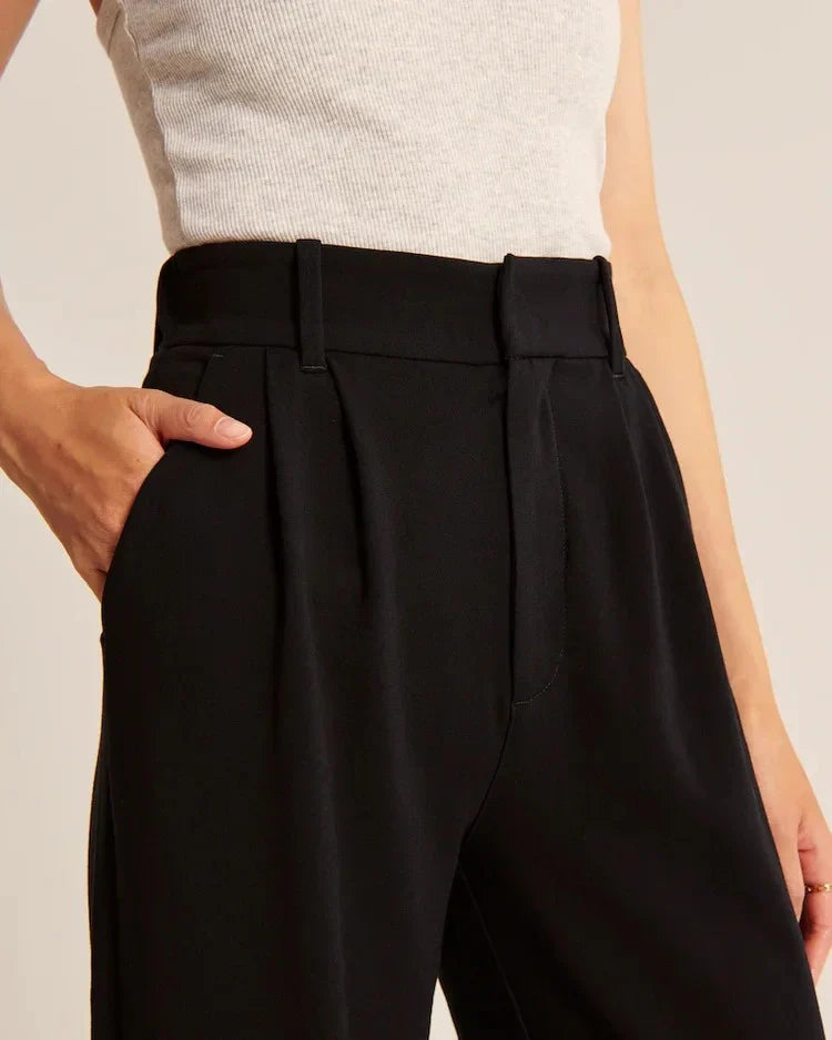 Daisy Wide-Leg Tailored Pants