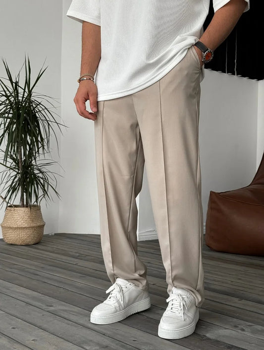 Difransel Pleated Relaxed Pants