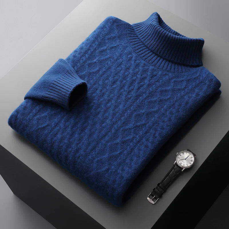 Velastio Merino Wool Turtleneck