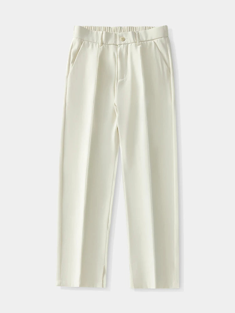 Quinton Pleated Relaxed Fit Trousers