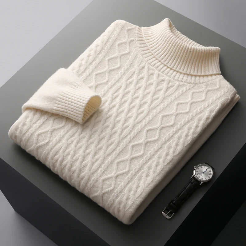 Velastio Merino Wool Turtleneck