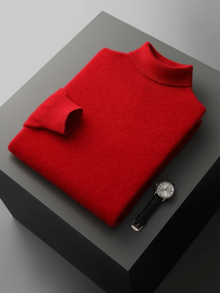 Prestigio Merino Wool Turtleneck